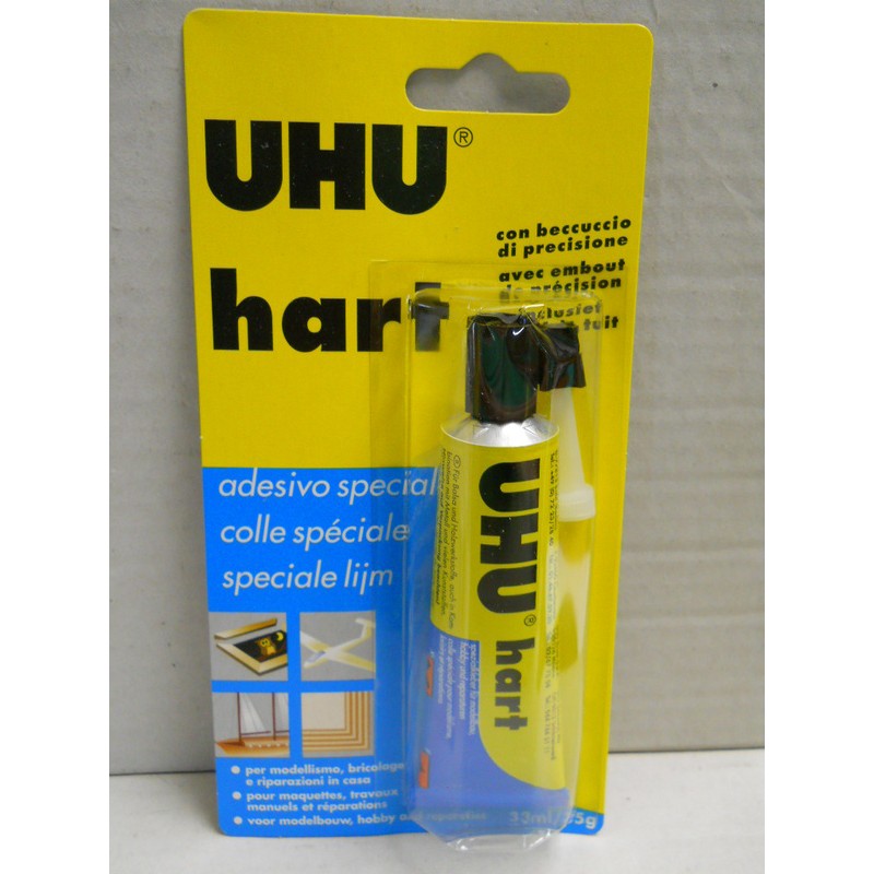 UHU HART 33 ml. Colla speciale con beccuccio di precisione