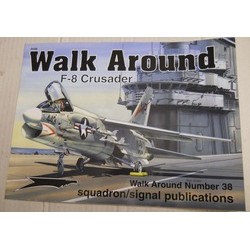 Walk around F-8 Crusader...