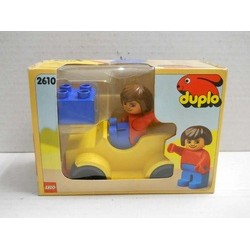 Duplo Art. 2610 Yellow car