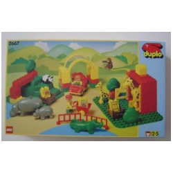 Duplo Art. 2667 Animal parks