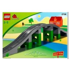 Duplo Art. 2738 Train bridge