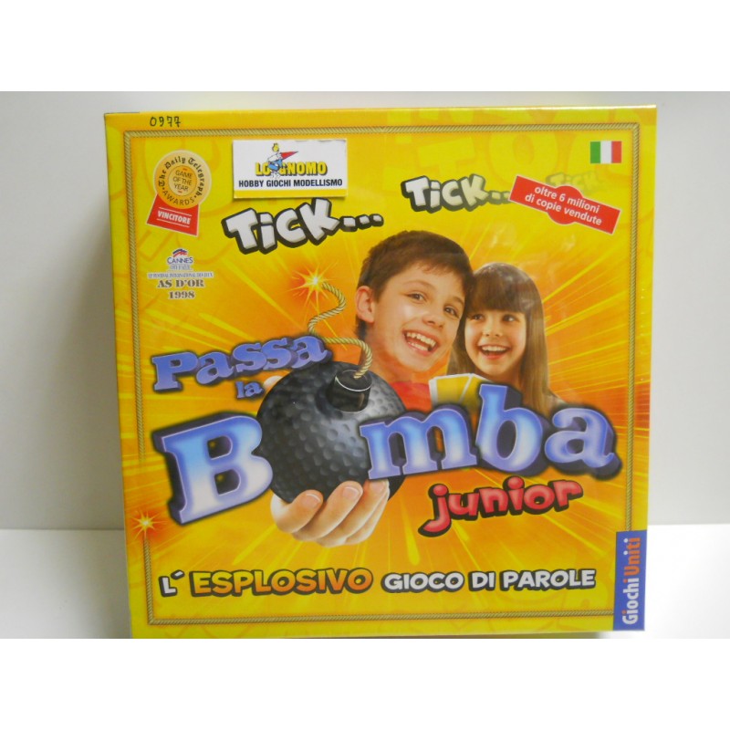 Giochi Uniti art. 0977 Passa la Bomba Junior - l'esplosivo gioco di parole