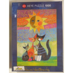 Heye art. 29969 Puzzle 1000 pezzi - Cosmic dust - inner mist by Andry Kehoe  dimensioni 70x50cm