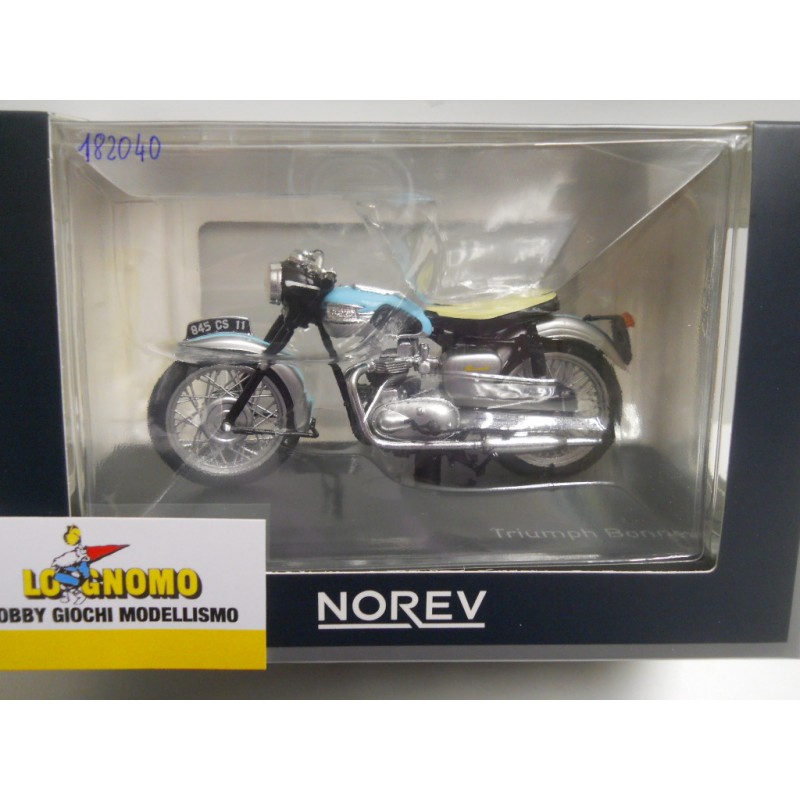Miniature Moto Triumph Bonneville 1959 Norev
