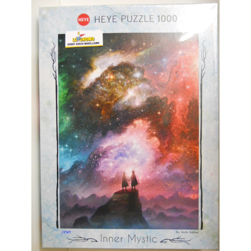 Heye art. 29969 Puzzle 1000 pezzi - Cosmic dust - inner mist by Andry Kehoe  dimensioni 70x50cm