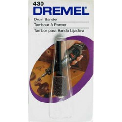 Dremel Art. 430 Cilindro e mandrino abrasivo 6,4 mm. grana 60